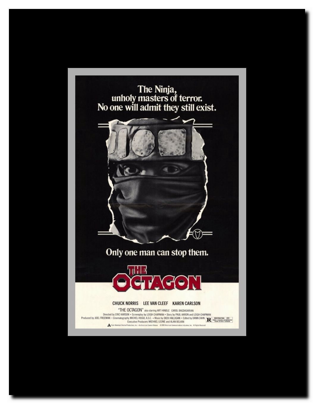 Octagon Framed Movie Poster