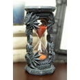 thumbnail image 1 of Octagonal Gothic Celtic Knotwork Invertible Dragon Heads Sand Timer Figurine, 1 of 7