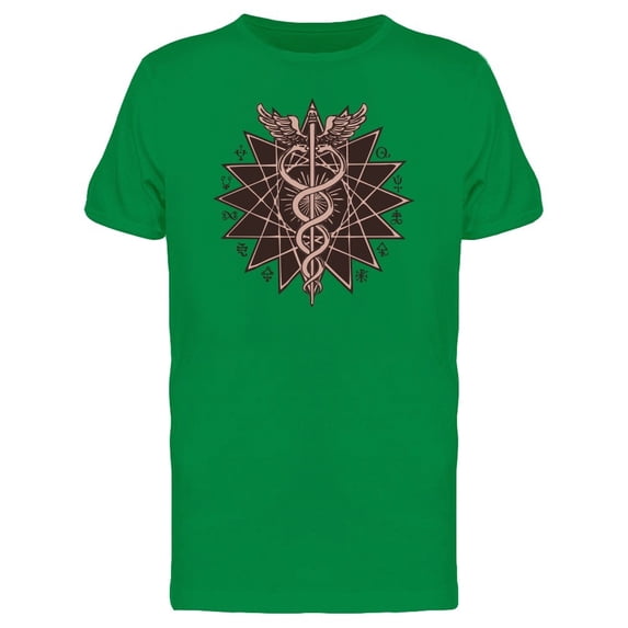 Octagonal Star Medical Symbol Tee Men's -Image by Shutterstock