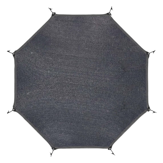 Octagonal Trampoline Sun Shade Cover Universal UV Protection Canopy for ...
