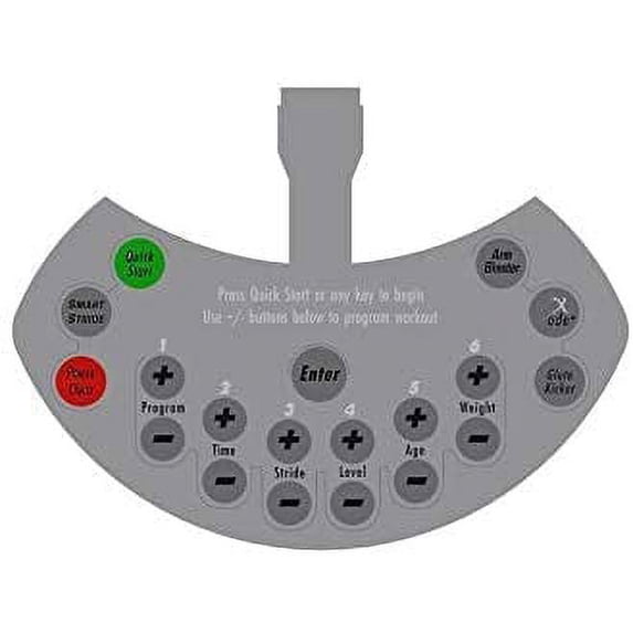 Octane Keypad Octane Fitness Display Console Keypad 101892-001 Works W Pro 4500 ...