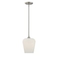 thumbnail image 1 of Octave 1-Light Pendant in Satin Nickel, 1 of 7