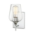 thumbnail image 1 of Savoy House Octave Wall Sconce in Polished Chrome - 9-4030-1-11, 1 of 5