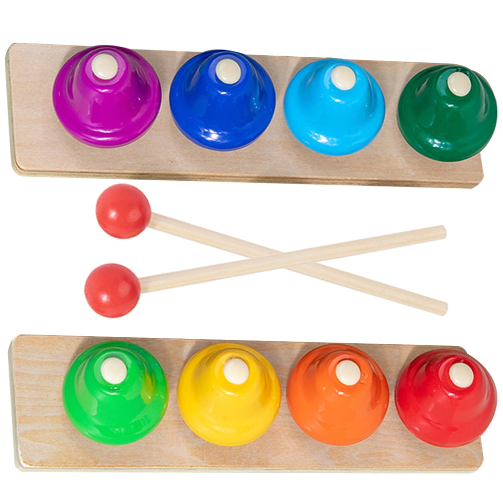 Octave Bell 8 Note Toddler Xylophone Kids Educational Toys Musical Instruments School Hand Child