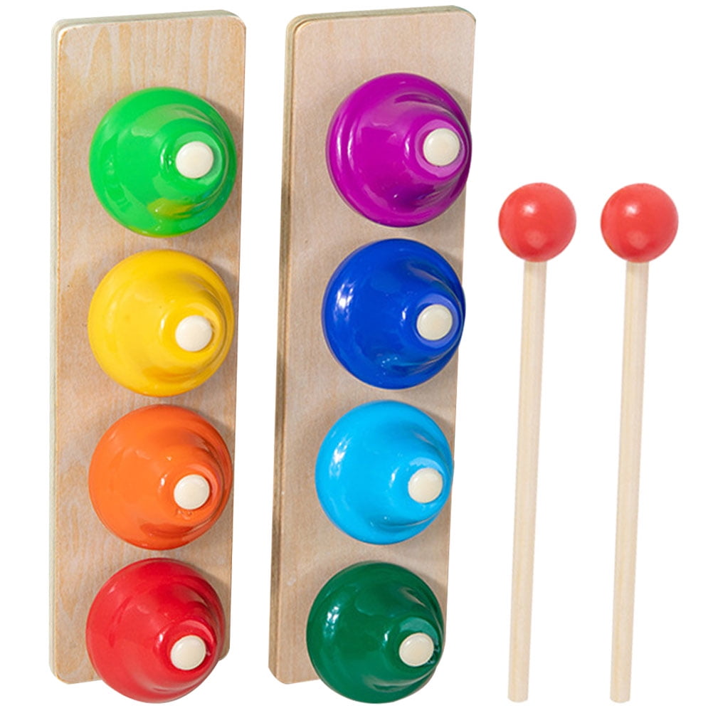 Octave Bell Musical Instruments School Hand Bell Kids Educational Toys Xylophone for Kids Desk