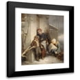 thumbnail image 1 of Octave Tassaert 20x24 Black Modern Framed Museum Art Print Titled - The Door Closed (1855), 1 of 5