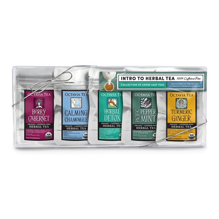 Octavia Tea Intro to Herbal Tea, 5 Ounce