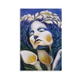 thumbnail image 1 of Octavio Ocampo Print Painting Ecstasy of The Lilies Painting On Canvas Wall Art Poster Scroll Picture Print Living Room Walls Decor Home Posters 16x24inch(40x60cm), 1 of 6