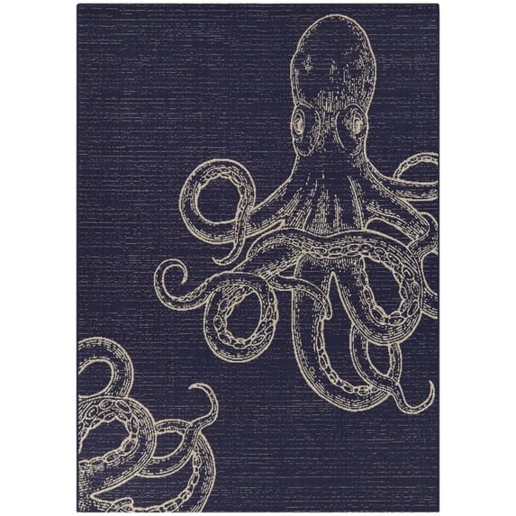 Octavius Coastal Area Rug