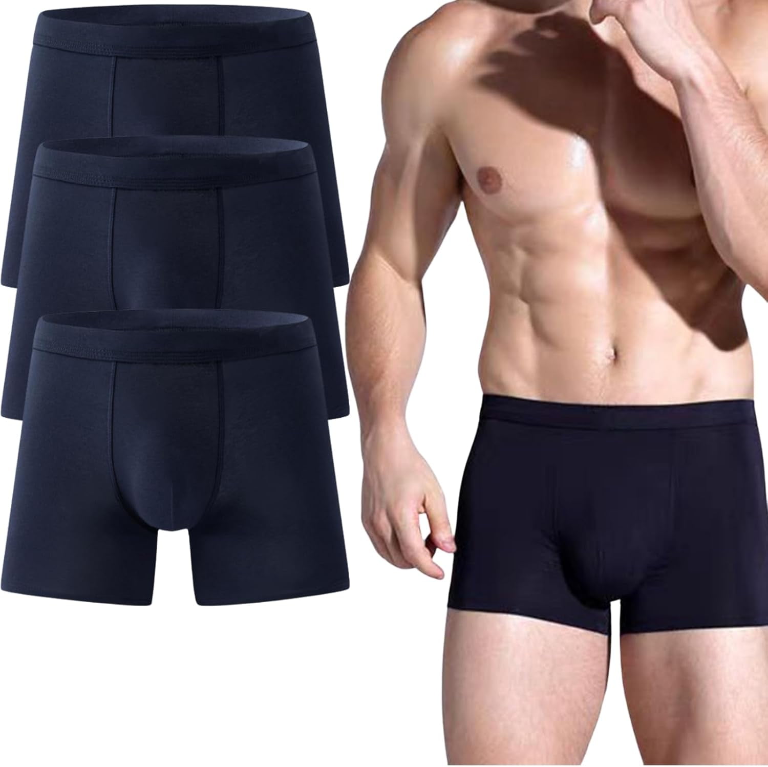 Octipa Men's Ultra-Absorbent Incontinence Boxer Briefs, Octipa Mens ...