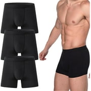 Octipa Men's Ultra-Absorbent Incontinence Boxer Briefs, Octipa Mens Incontinence Underwear, Washable, Leakage Protection 60 ML (3Pcs-B, X-Large)