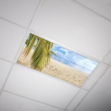 Fluorescent Light Cover for Classroom Ceiling Lights - Premium