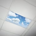 thumbnail image 1 of Octo Lights - Fluorescent Light Covers - 2x4 Flexible Ceiling Light Filters - For Classrooms and Offices - Cloud 008, 1 of 8