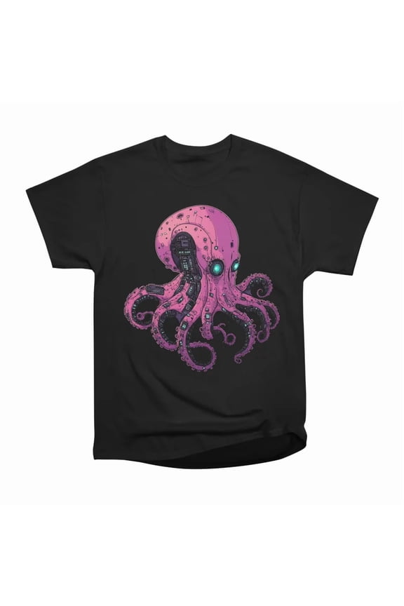 OctoBot T-Shirt Tee Gift For Him Merch For Her Apparel For Friend