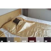 OctoRose Durable Large Size Silky Satin Cocoon Sleep Sack Sleep bag sheet For Traveler Camping Sleep Bag  95 in x 42 in