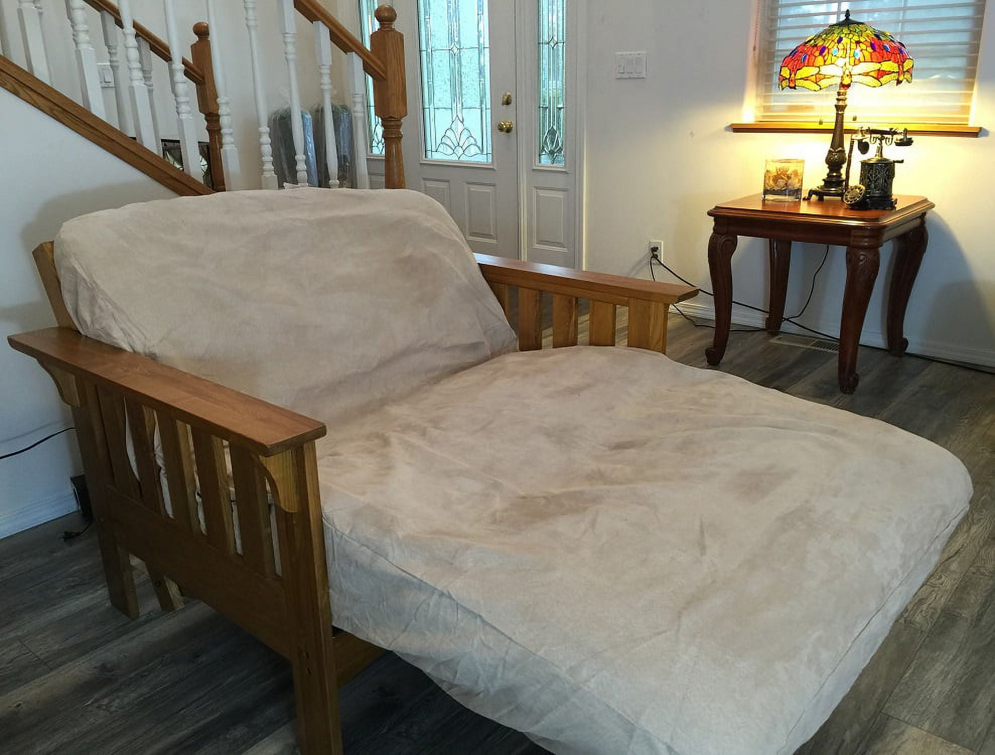 OctoRose® Havey Duty Use Bonded Classic Soft Micro Suede Futon Mattress