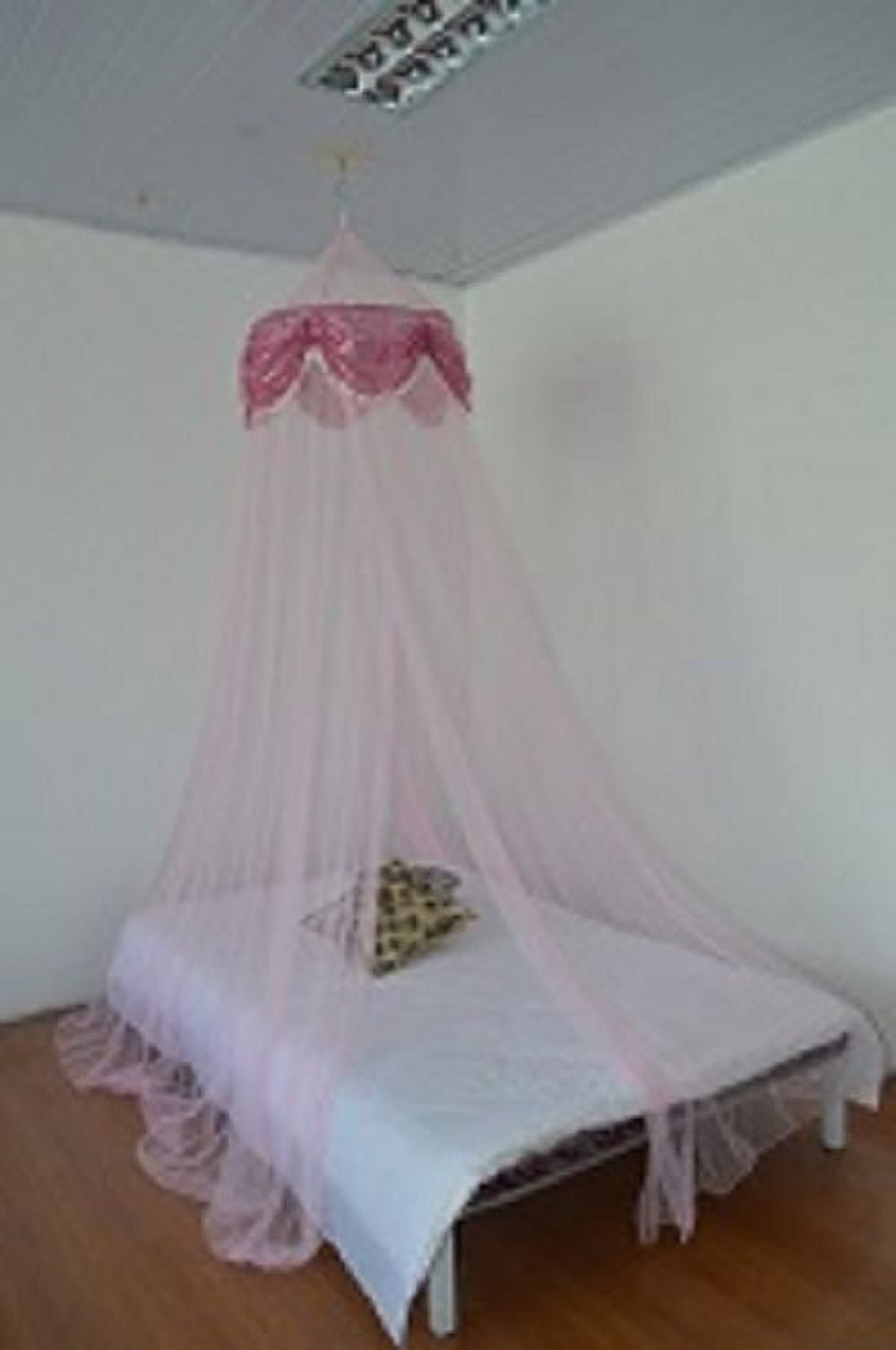 OctoRose ® Princess Sequnin Bed Canopy Mosquito Net for Bed, Dressing Room, Out Door Events