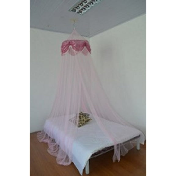 OctoRose ® Princess Sequnin Bed Canopy Mosquito Net for Bed, Dressing Room, Out Door Events