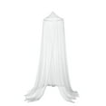 thumbnail image 1 of OctoRose Round Hoop Bed Canopy Mosquito Net Fit Crib, Twin, Full, Queen, King, 1 of 8