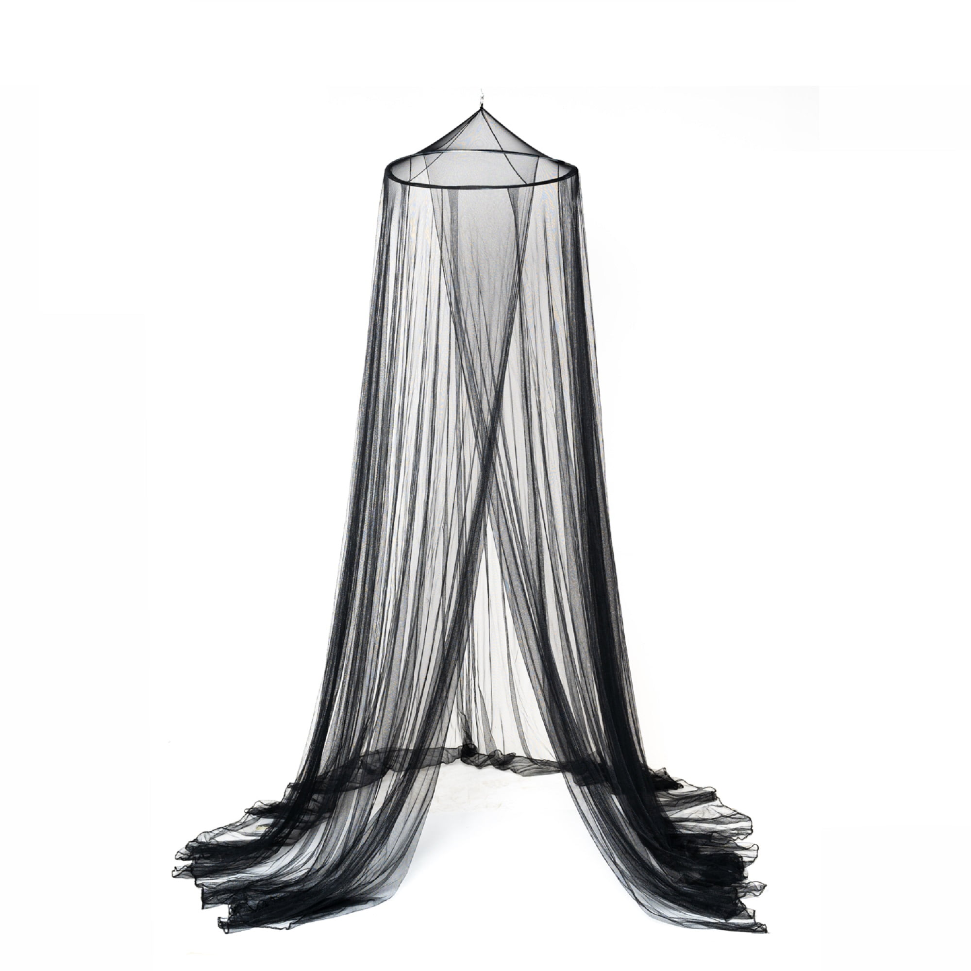 OctoRose® Round Hoop Bed Canopy Mosquito Net Fit Crib, Twin, Full, Queen, King