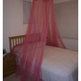 thumbnail image 1 of OctoRose® Round Hoop Bed Canopy Mosquito Net Fit Crib, Twin, Full, Queen, King, 1 of 4