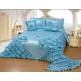 thumbnail image 1 of OctoRose® Royalty Oversize Wedding Birthday Bedding Bedspread Comforter Set Full Queen Standard Size, 1 of 1