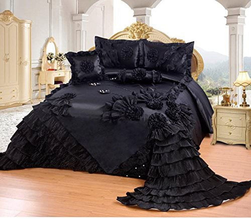 OctoRose Royalty Oversize Comfortable Wedding Comforter Set California