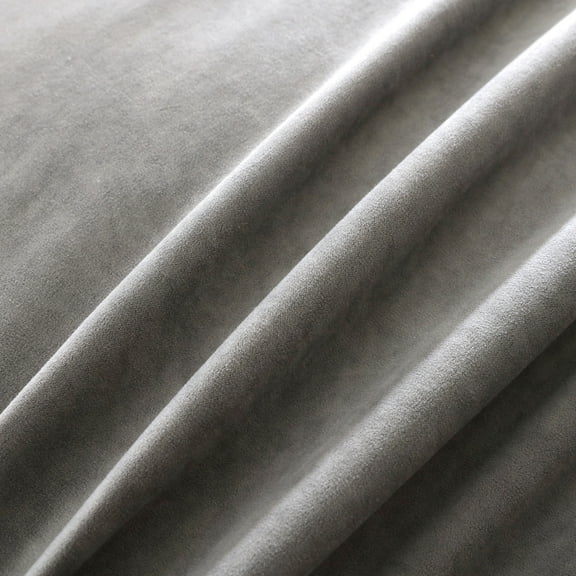 OctoRose Twin Size 39x75x8inch 3 Side Zipper Micro Suede Futon Cover Sofa Daybed Mattress Slipcover Couch Protector (Grey)