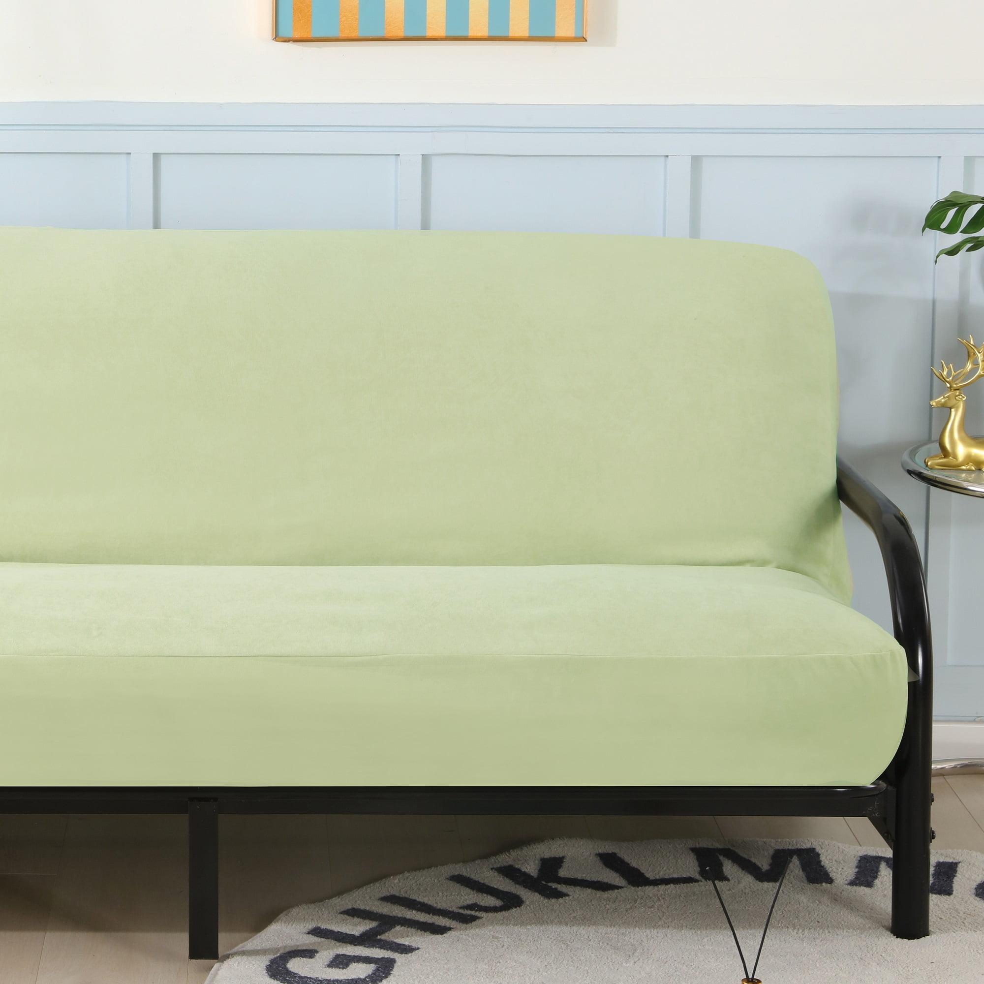 OctoRose Twin Size 39x75x8inch 3 Side Zipper Classic Soft Micro Suede