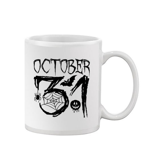 October 31. Halloween Mug - Image by Shutterstock,