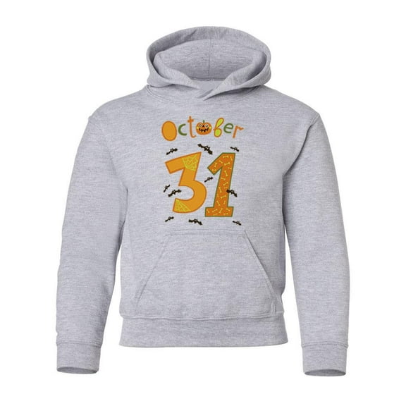 October 31st Hoodie Juniors -Image by Shutterstock,  Large