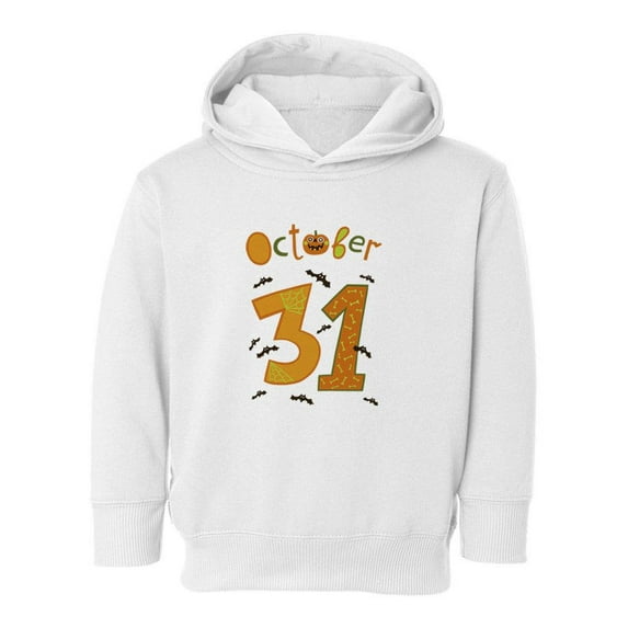 October 31st Hoodie Toddler -Image by Shutterstock, 2 Toddler