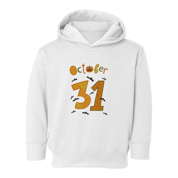 October 31st Hoodie Toddler -Image by Shutterstock, 2 Toddler