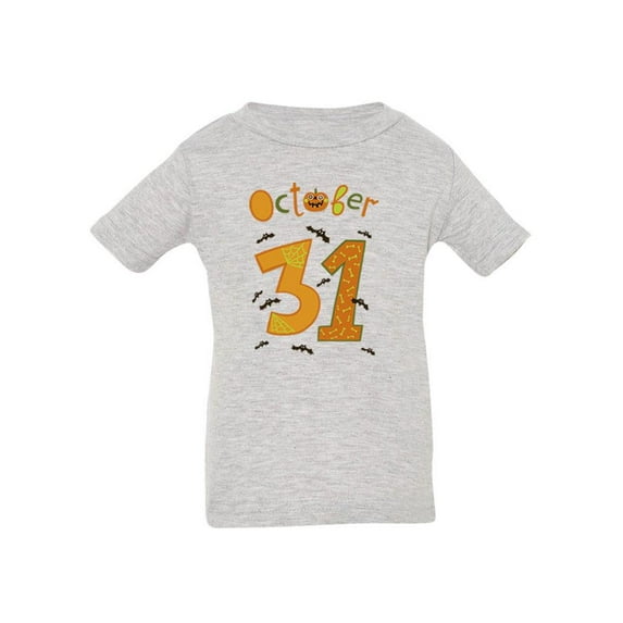 October 31st T-Shirt Infant -Image by Shutterstock, 12 Months