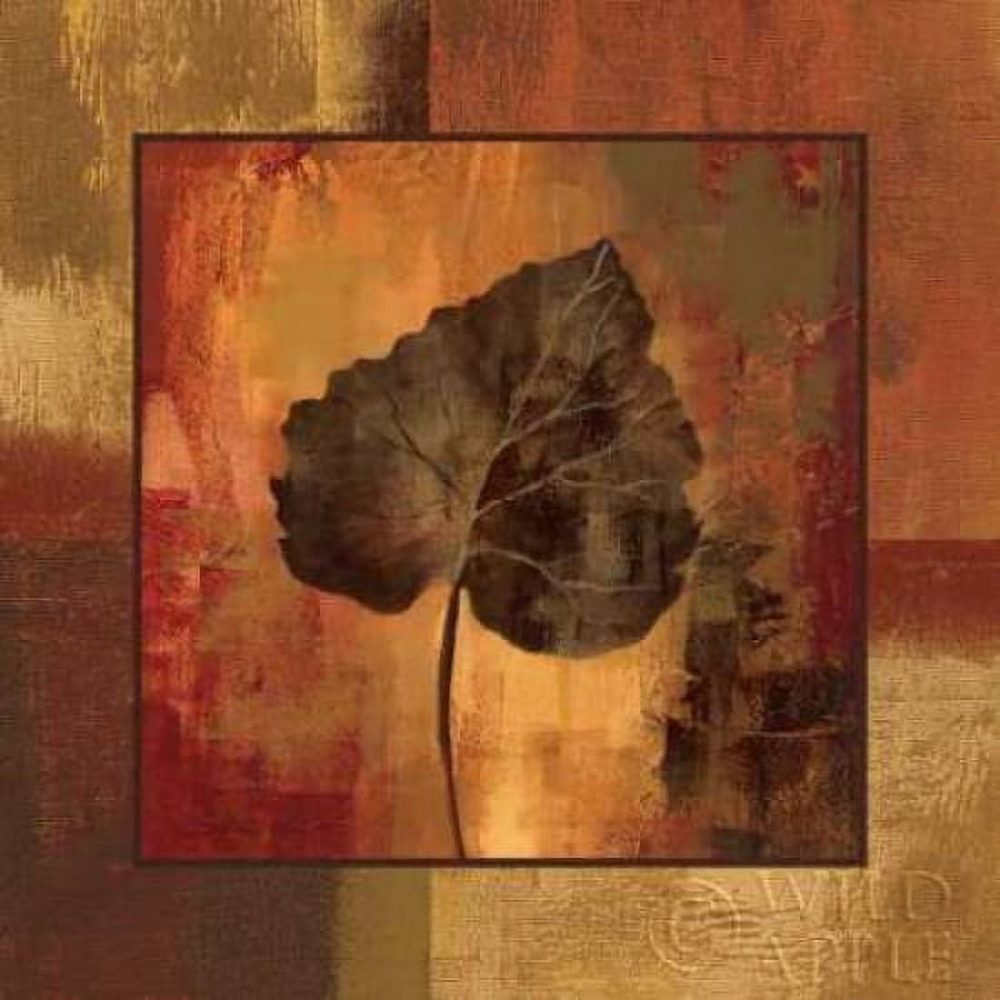 October Leaf III Canvas Art - Silvia Vassileva (24 x 24)