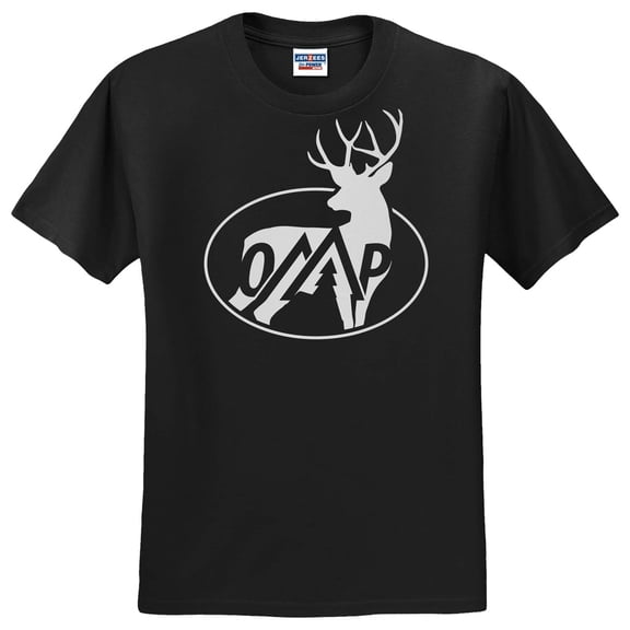 October Mountain Bucks Tee Black 2X Large
