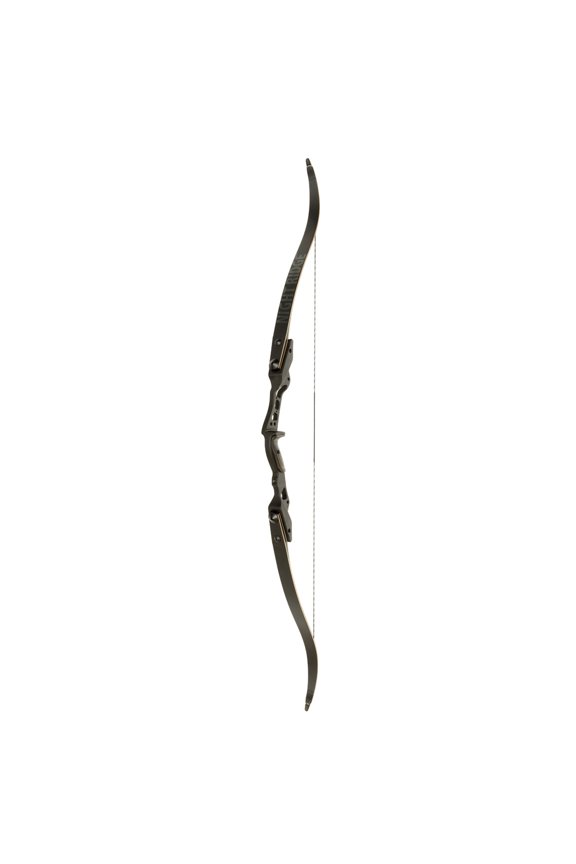 October Mountain Night Ridge ILF Recurve Bow 60 in. 45 lbs RH, Black