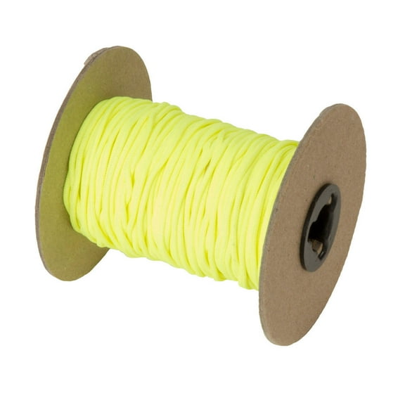 October Mountain Products 61068 Yellow 100' Archery Bow String Release Loop Rope