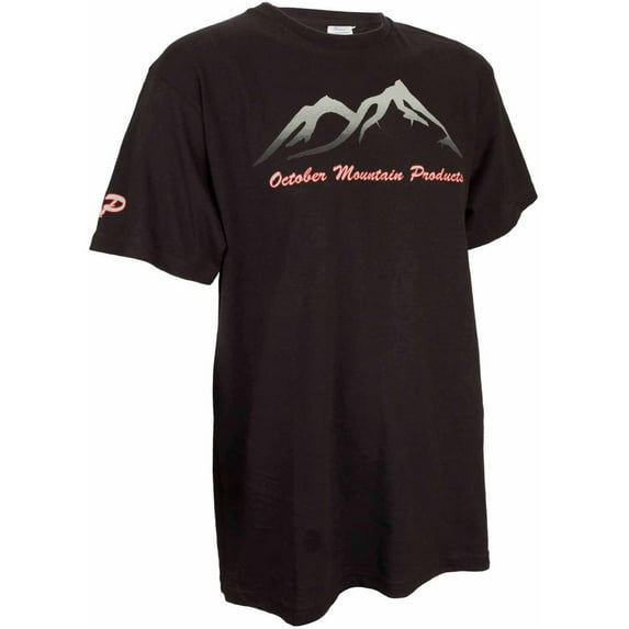 October Mountain Products T-Shirt, Black