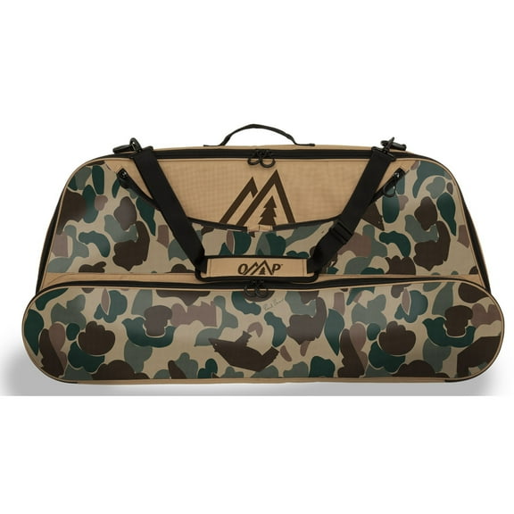 October Mountain Retro Bow Case Tan/Fred Bear Camo 40in.