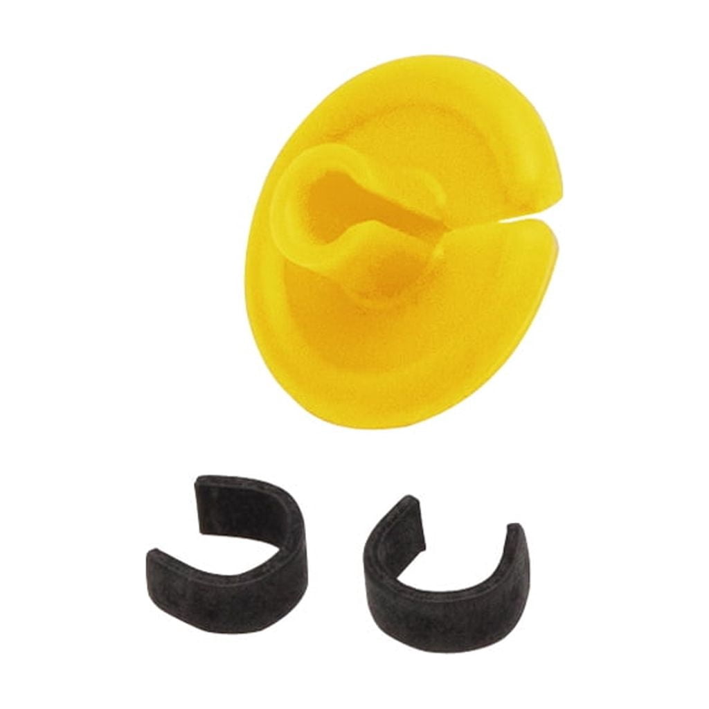October Mountain String Love 2.0 Kisser Button Yellow 1 pk. - Walmart.com