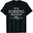 thumbnail image 1 of October November it's Scorpio Season Scorpio Zodiac sign T-Shirt, 1 of 4