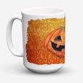 thumbnail image 1 of October Pumpkin Halloween Coffee Mug 15 oz, 1 of 5