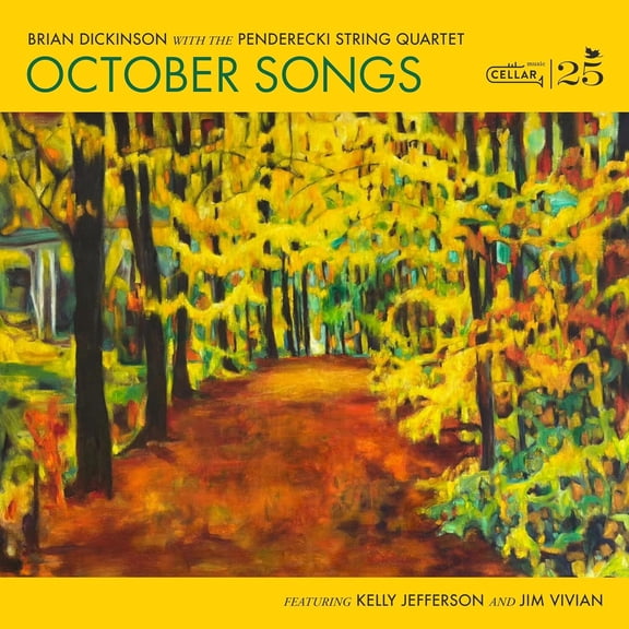 Brian Dickinson & the Penderecki String Quartet October Songs (CD) Album