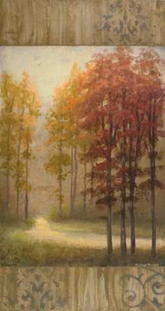 October Trees I Canvas Art - Michael Marcon (12 x 18)