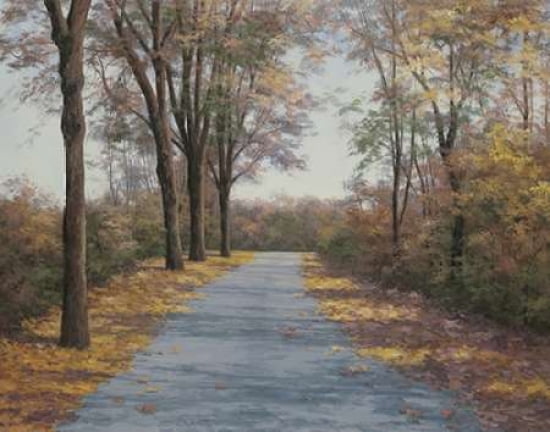 October Walk Canvas Art - Diane Romanello (22 x 28)