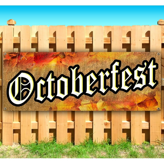Octoberfest 13 oz Vinyl Banner With Metal Grommets