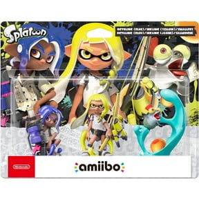 Octoling + Inkling + Smallfry Amiibo 3-Pack - Splatoon Series [Nintendo Accessory]