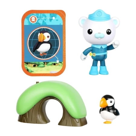 Octonauts Above & Beyond, Captain Barnacles 3 inch Deluxe Toy Figure Adventure Pack, Preschool, Ages 3+