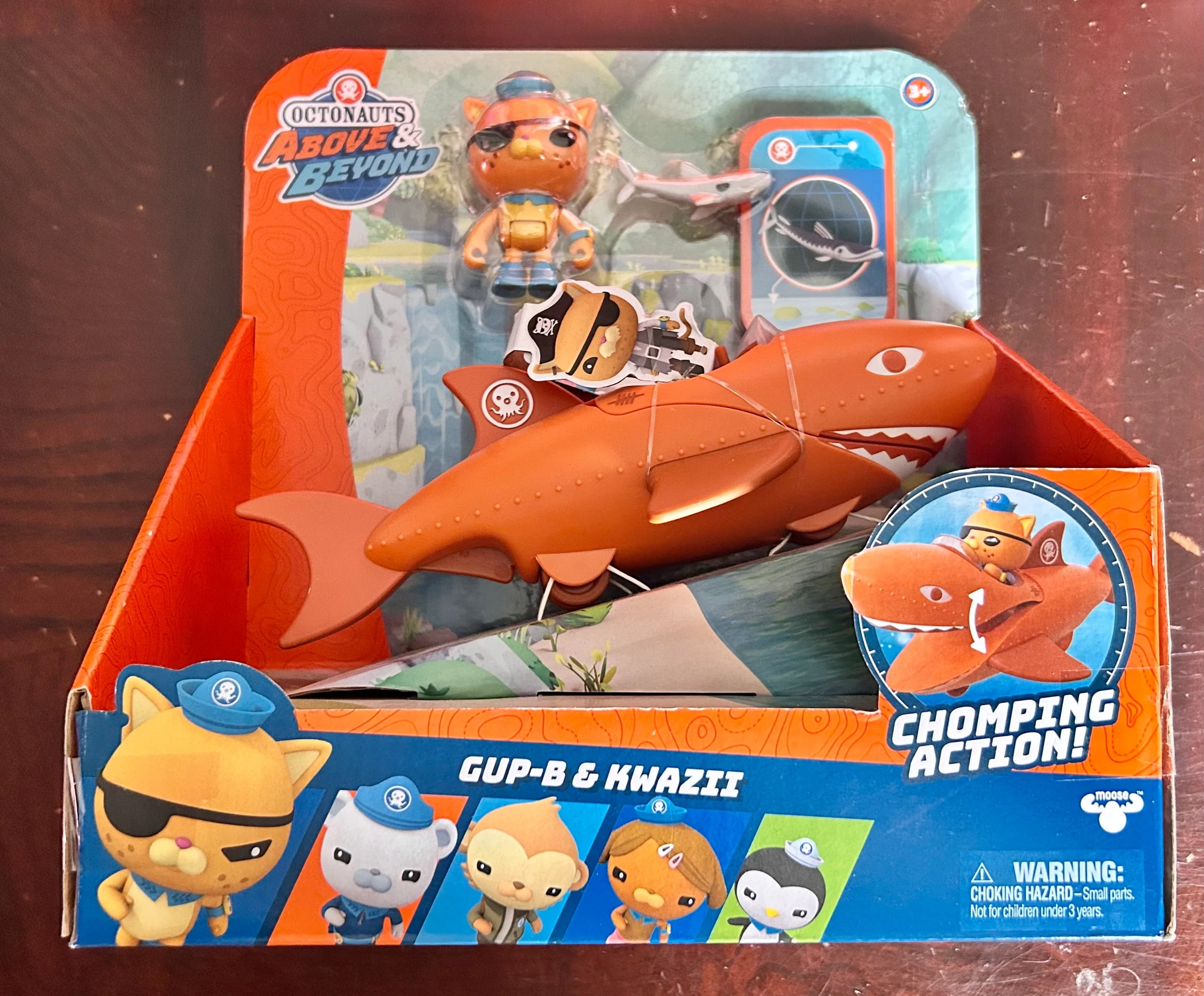 Octonauts Above & Beyond, Kwazii & Gup B Adventure Pack, Deluxe Toy ...